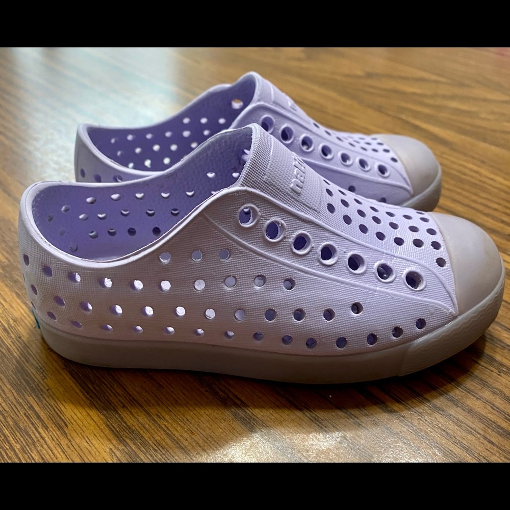 Native Brand Jefferson Style Size C8 Kids Lavender